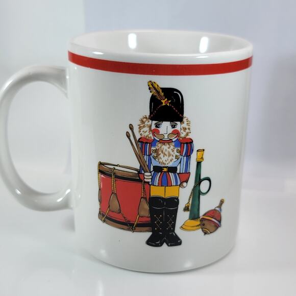 Vintage 1994 Nutcracker Mug Bob Timberlake Holiday Spirit Stoneware Cup - Picture 6 of 10